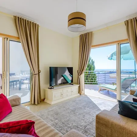Lejlighed Homes Ocean View With Huge Sunny Terrace, 2 Swimming Pools & Tennis Court Albufeira