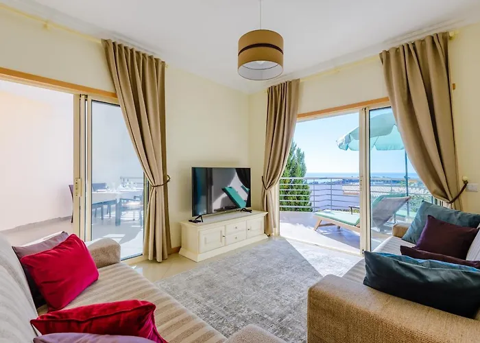 Apartamento Homes Ocean View With Huge Sunny Terrace, 2 Swimming Pools & Tennis Court Albufeira