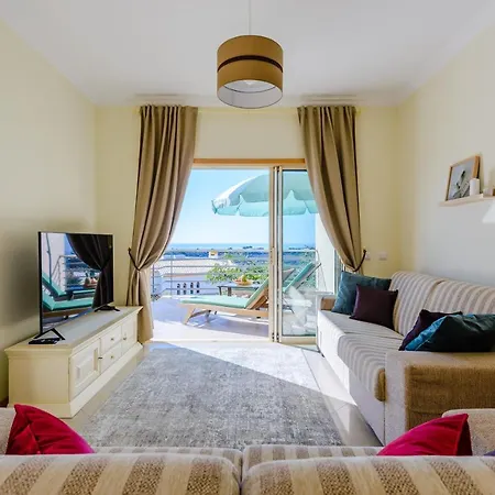 Homes Ocean View With Huge Sunny Terrace, 2 Swimming Pools & Tennis Court Appartement Albufeira